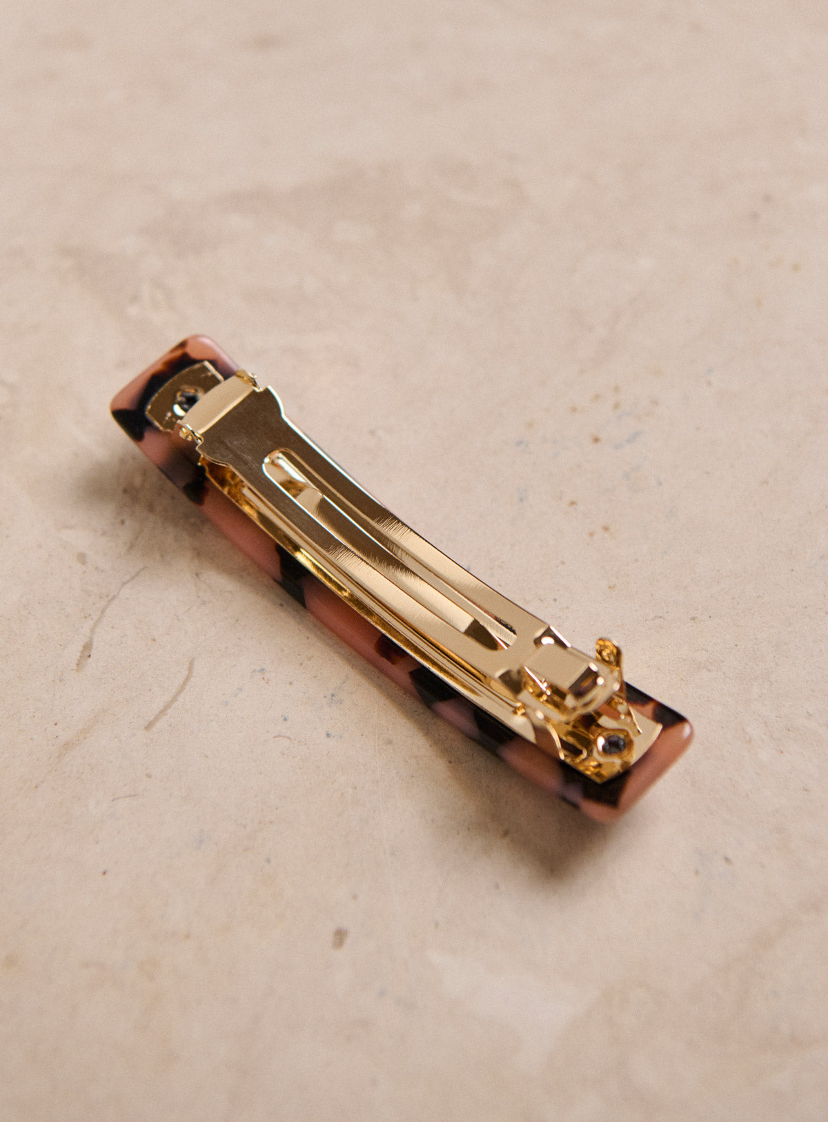 BARRETTE 9CM - ROSE - Petite Mendigote x 23DEGRES