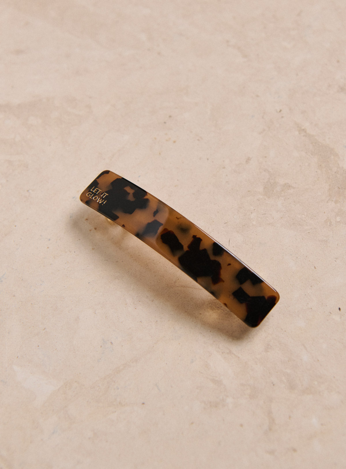 BARRETTE 9CM - MARRON - Petite Mendigote x 23DEGRES