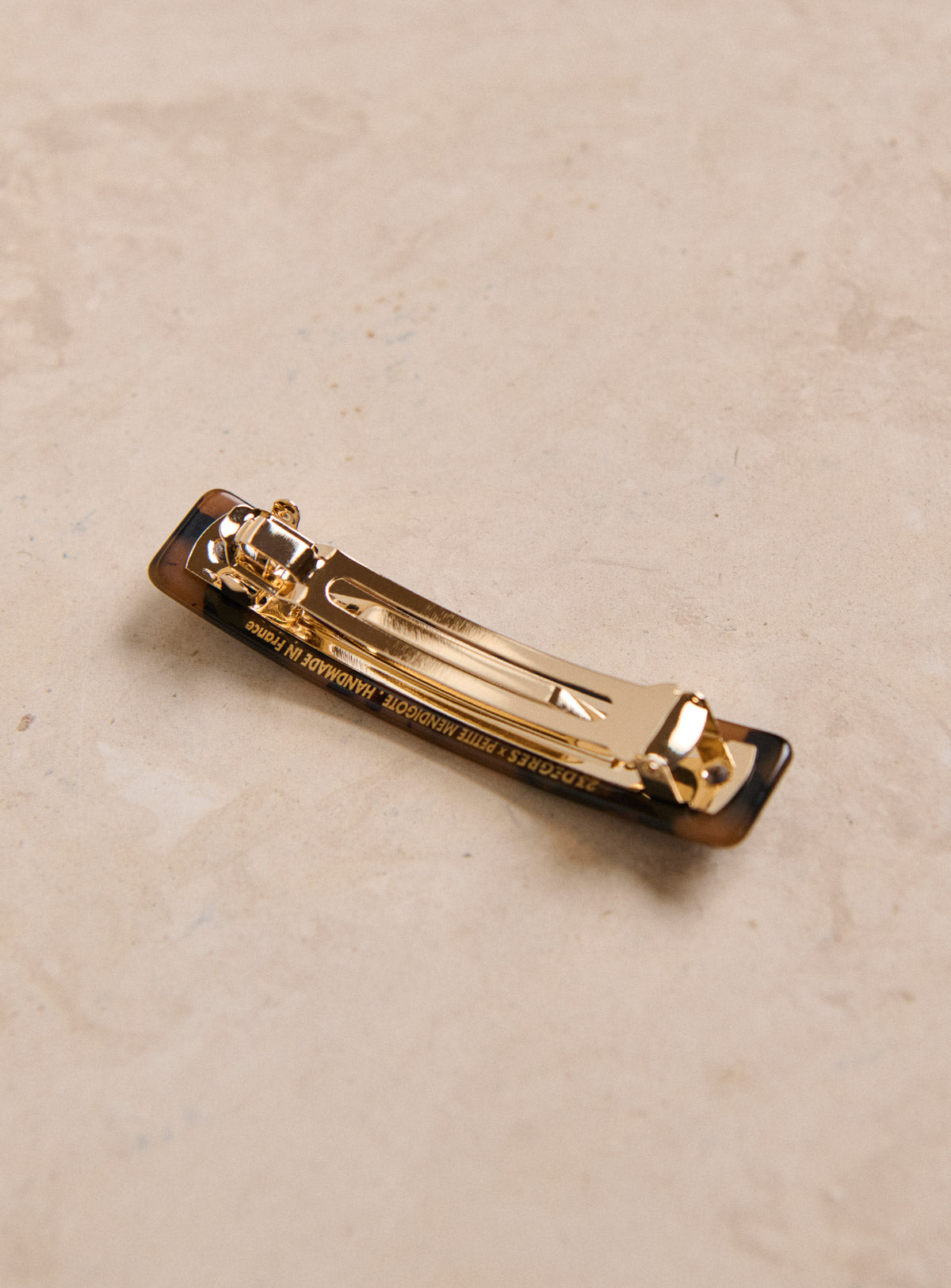 BARRETTE 9CM - MARRON - Petite Mendigote x 23DEGRES