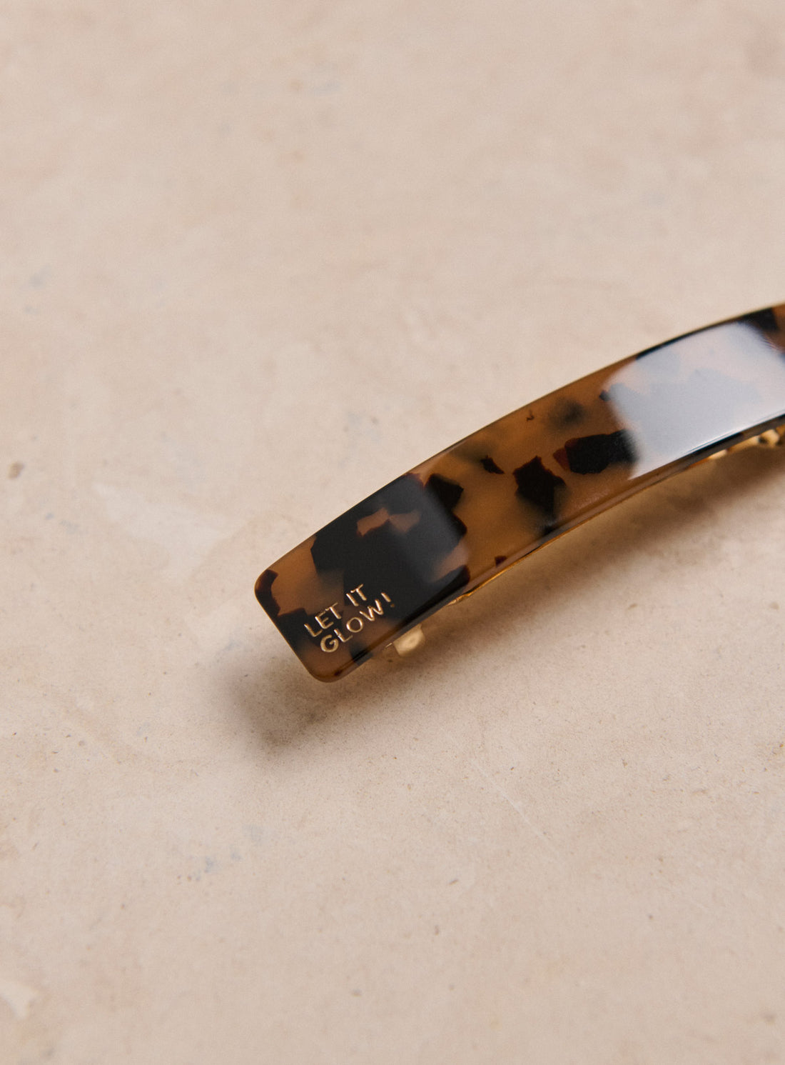 BARRETTE 9CM - MARRON - Petite Mendigote x 23DEGRES