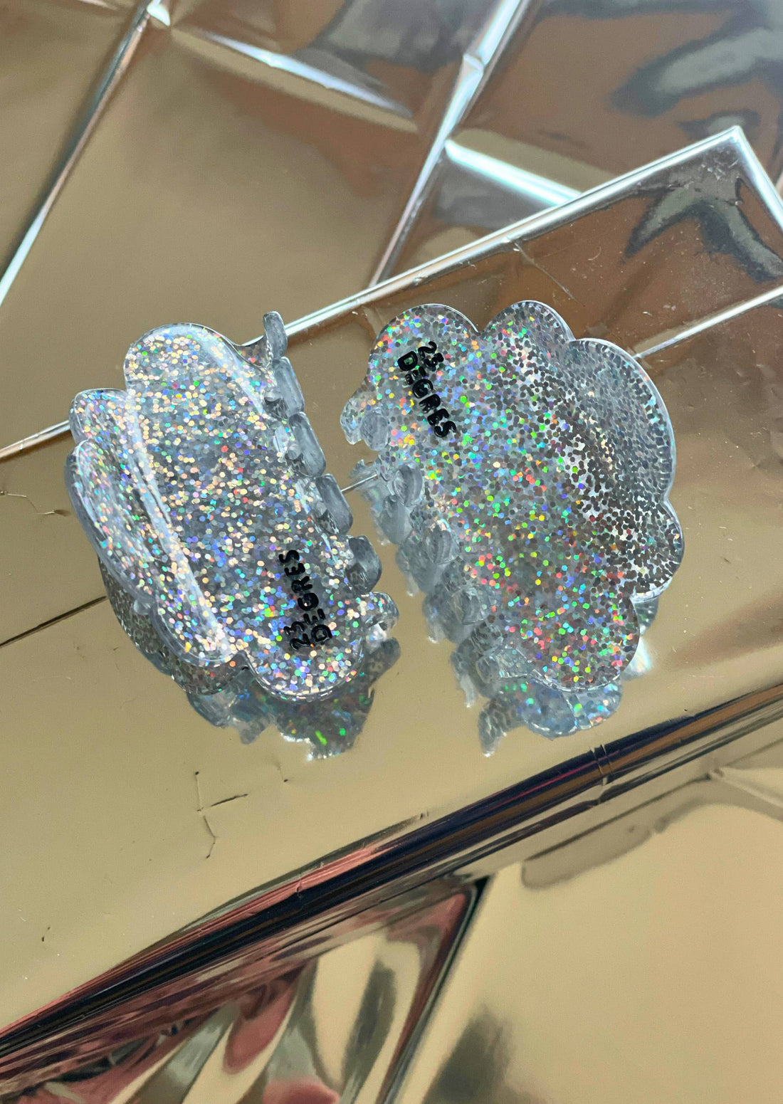 PINCE NUAGE - PAILLETTE ARGENTEE