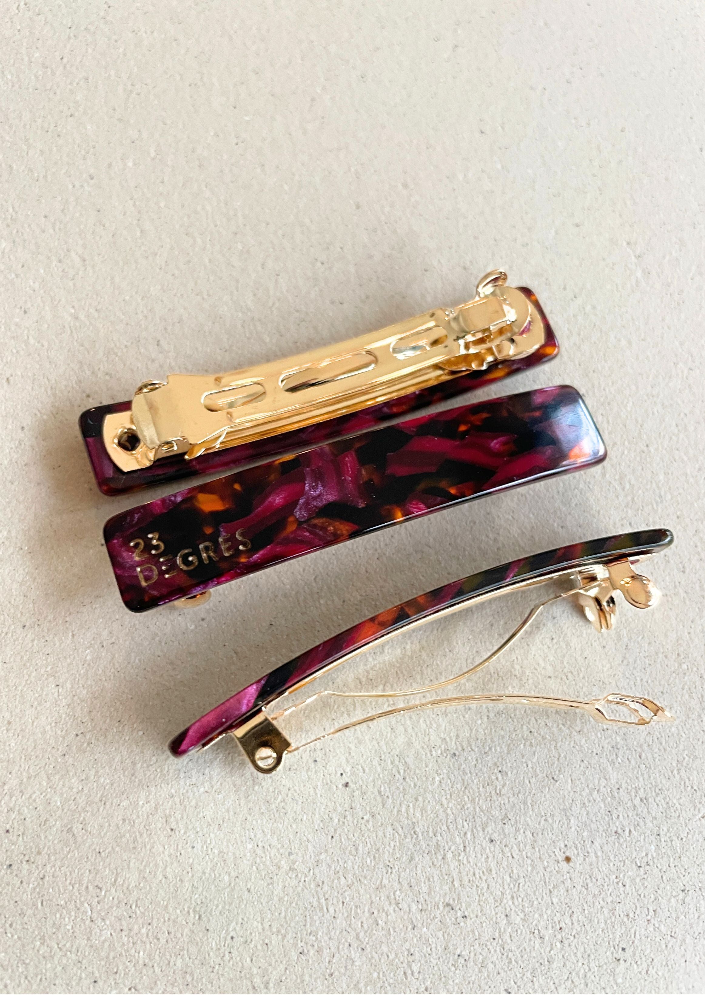 BARRETTE CLIC-CLAC SUNNY 6 cm - SUN6