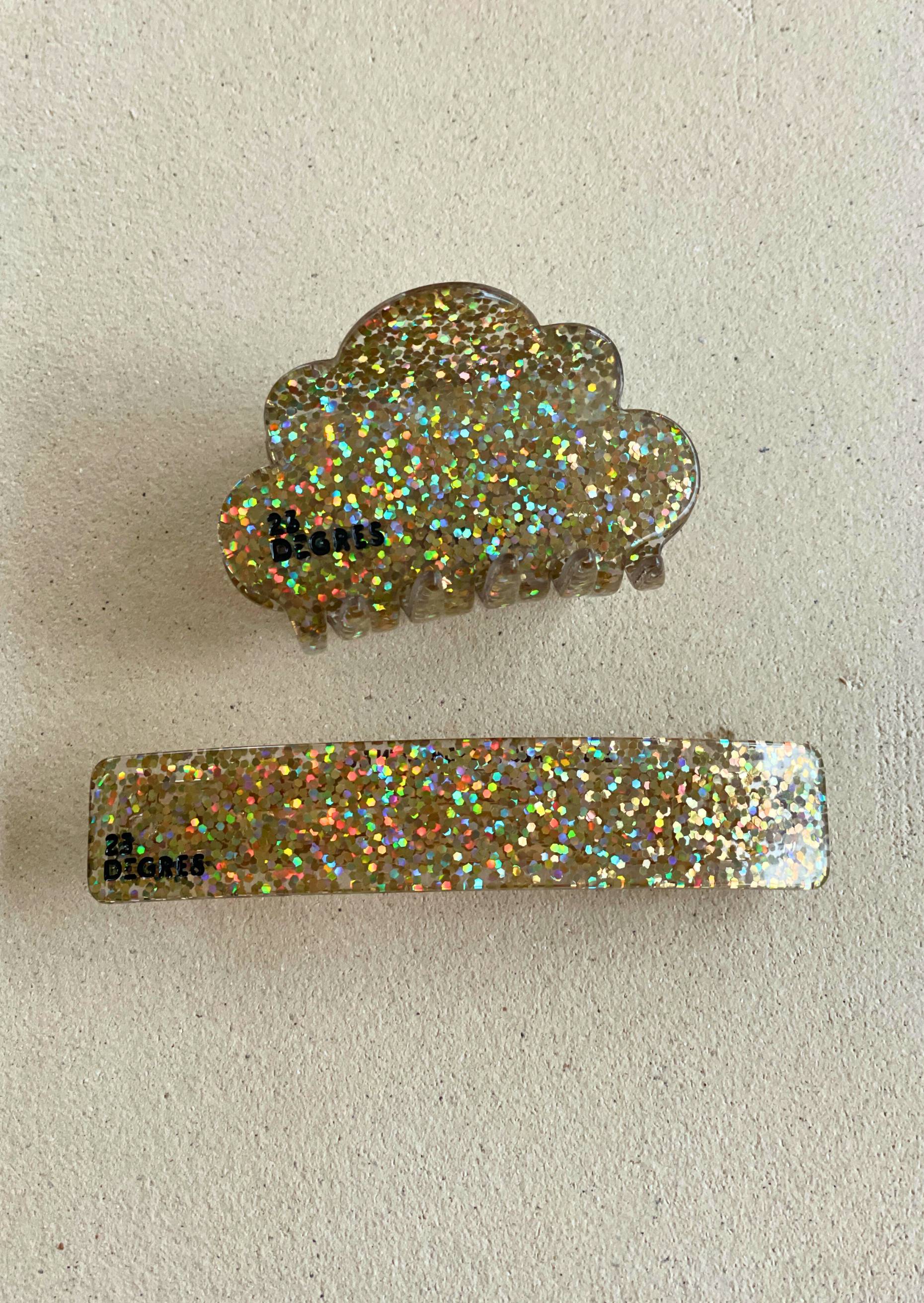 PINCE NUAGE - PAILLETTE DOREE