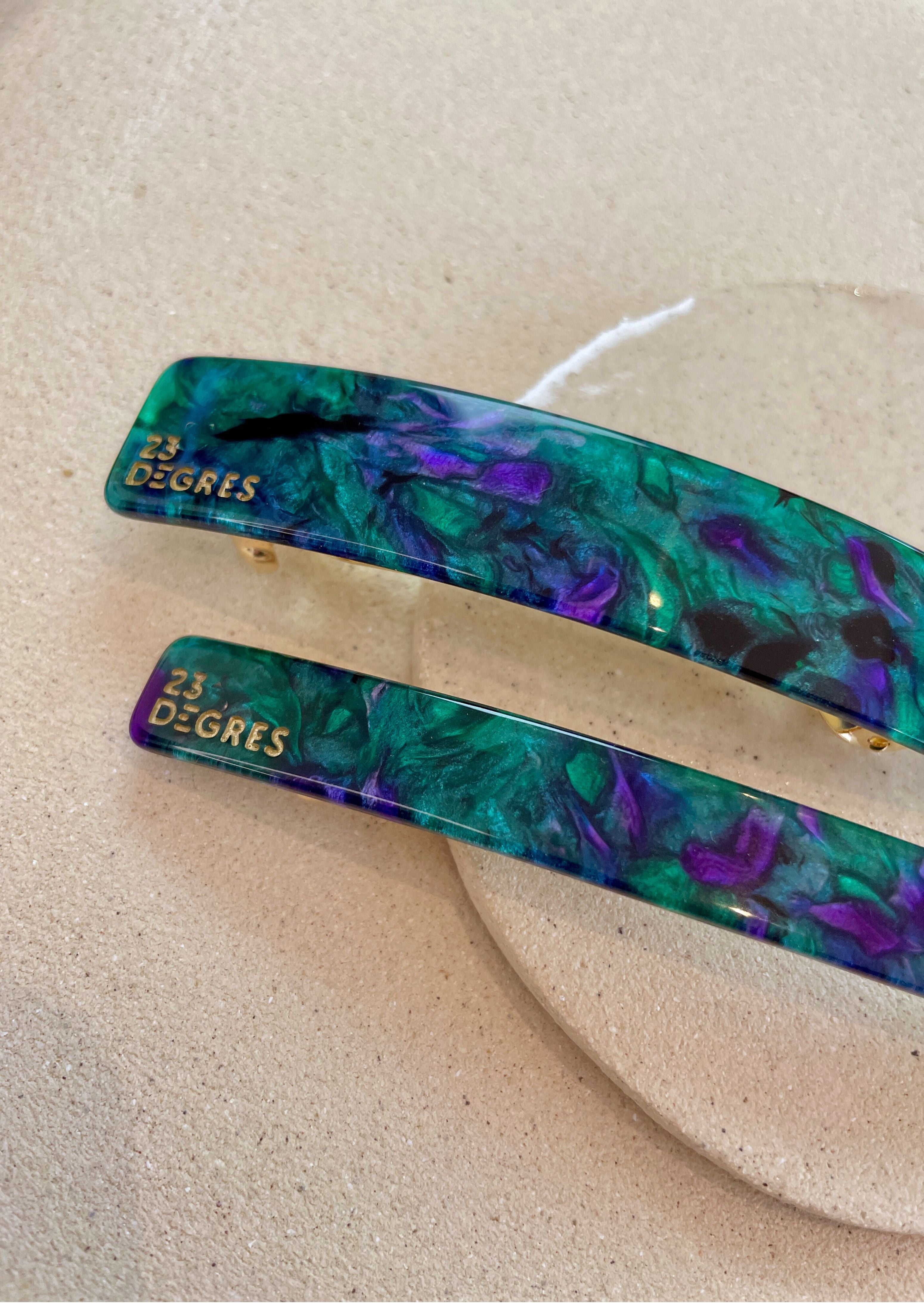 BARRETTE CLIC-CLAC SUNNY 9 cm- SUN2