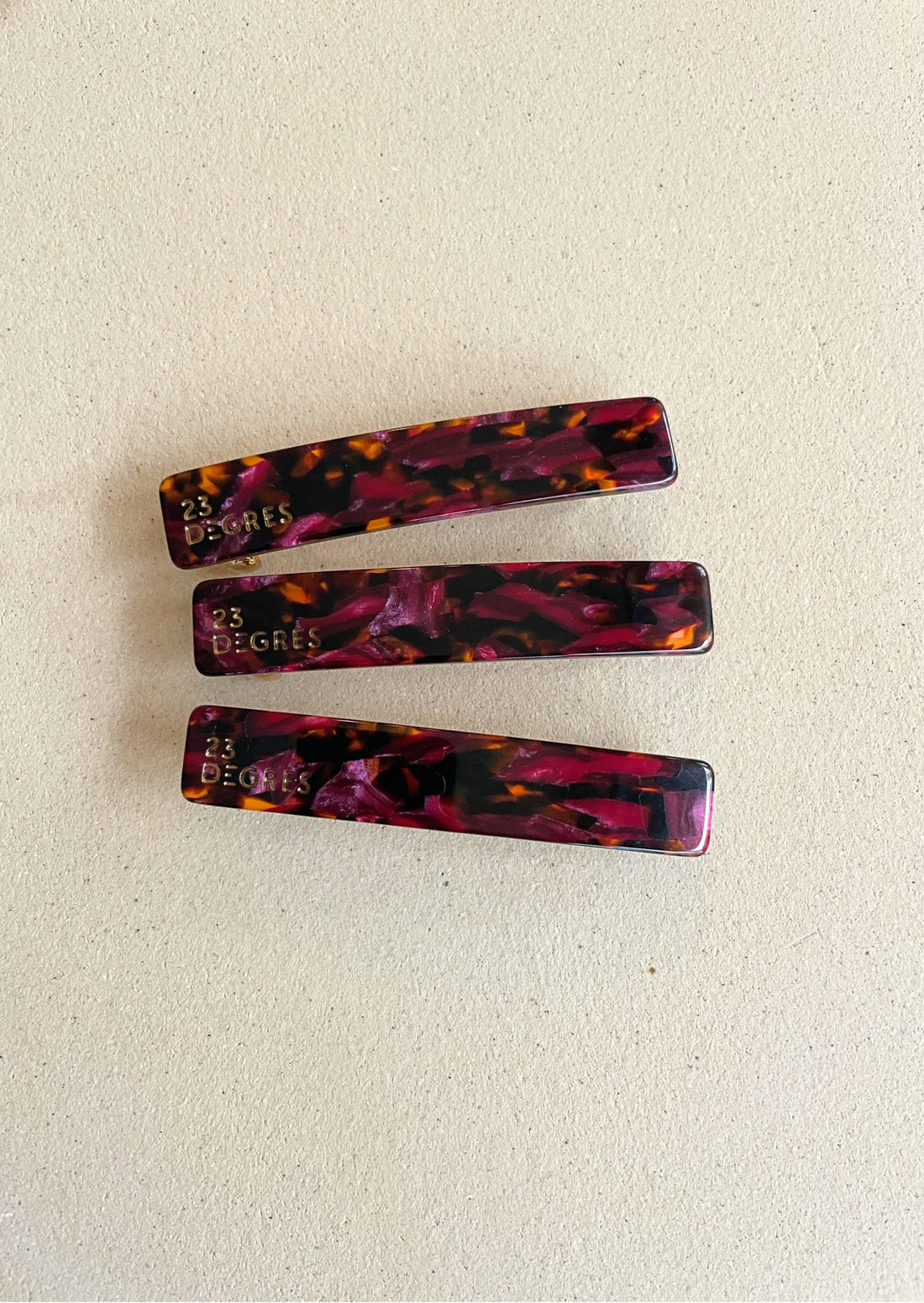 BARRETTE CLIC-CLAC SUNNY 6 cm - SUN6