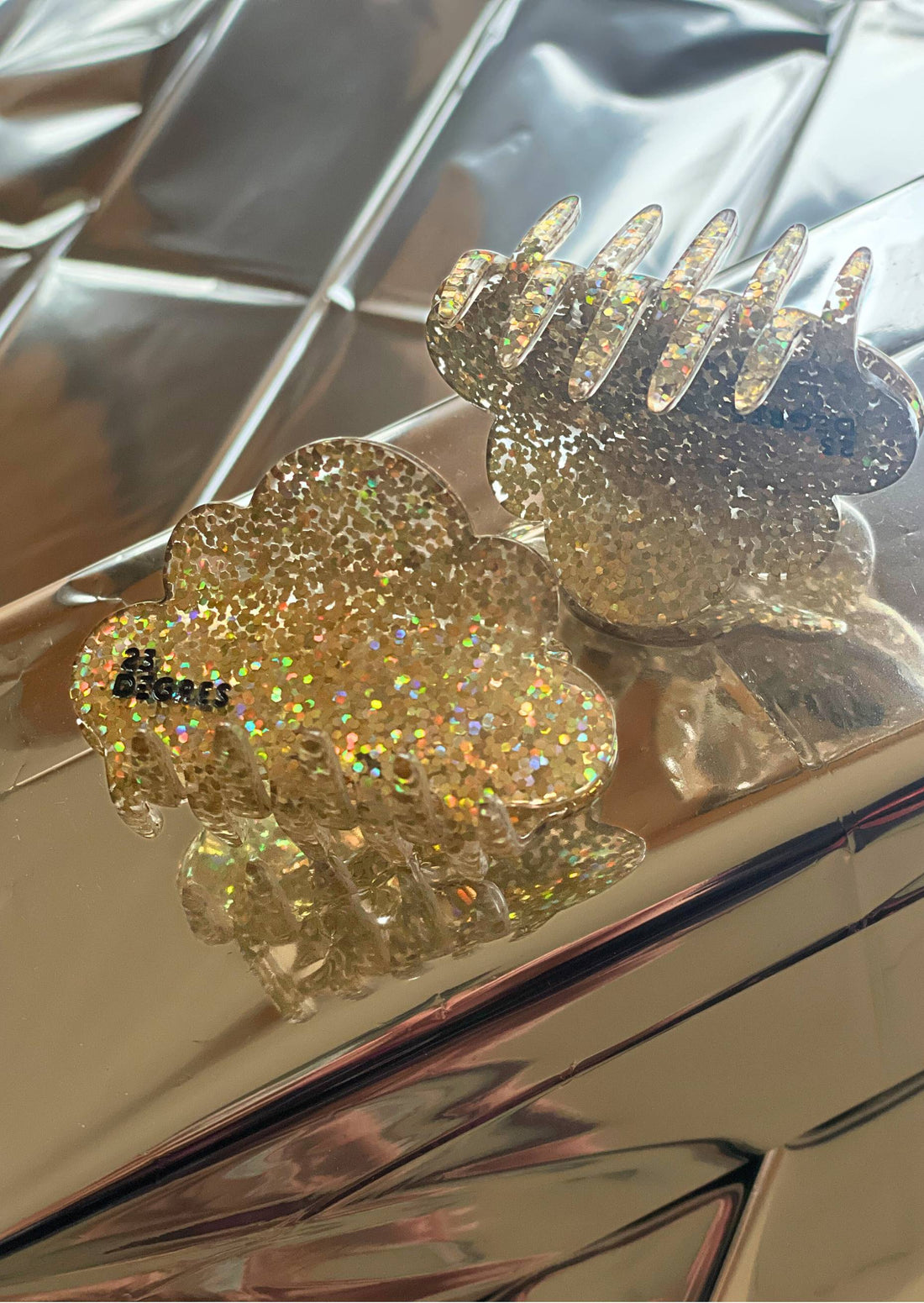 PINCE NUAGE - PAILLETTE DOREE