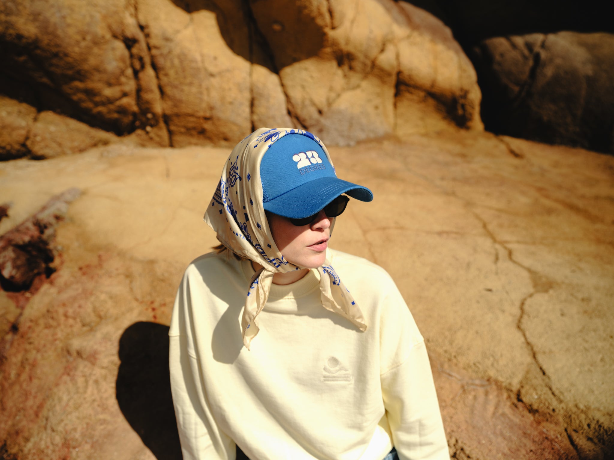 CASQUETTE ADULTE - SUNSHINE BLEUE