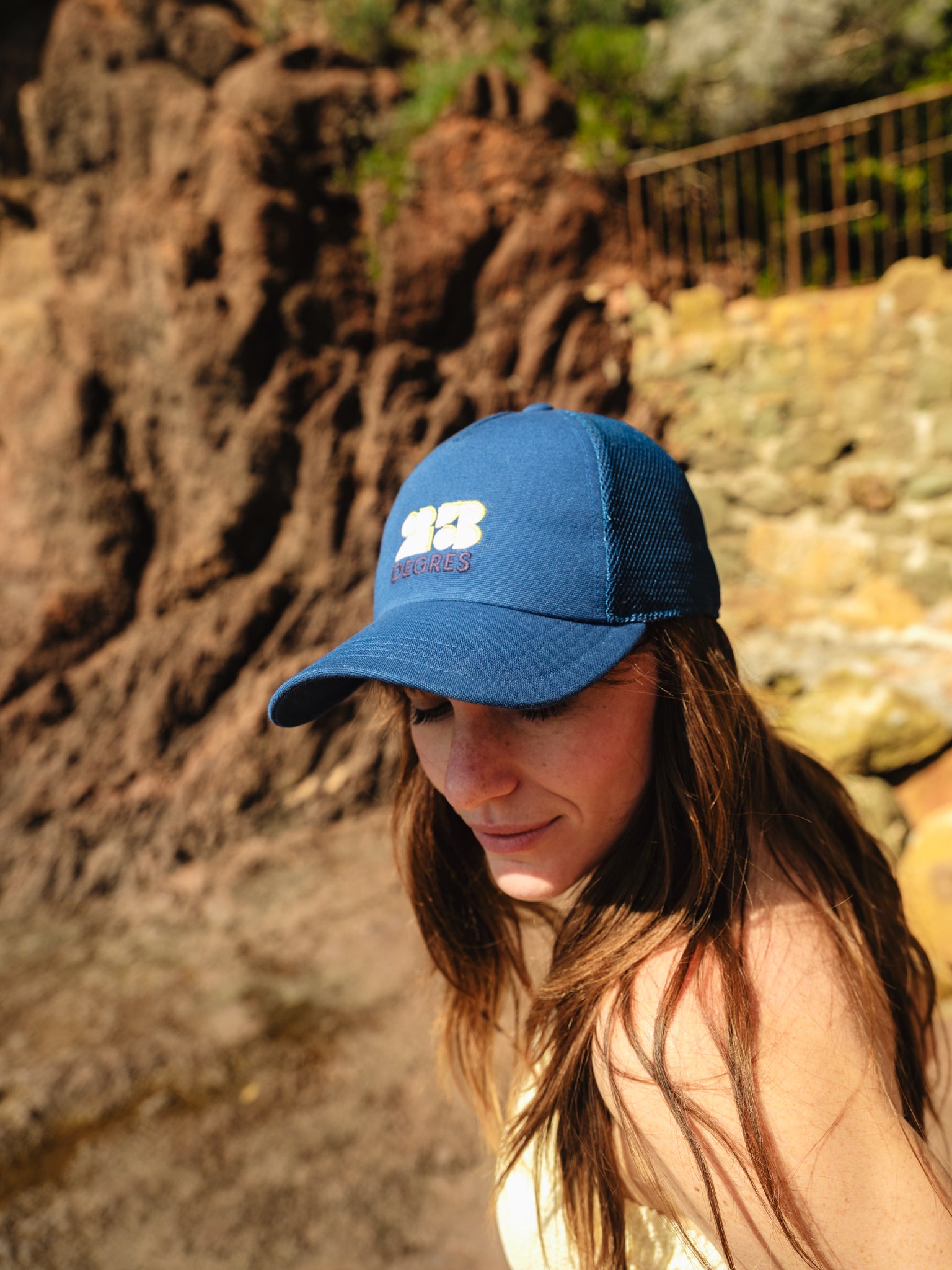 CASQUETTE ADULTE - SUNSHINE BLEU MARINE DROP 2
