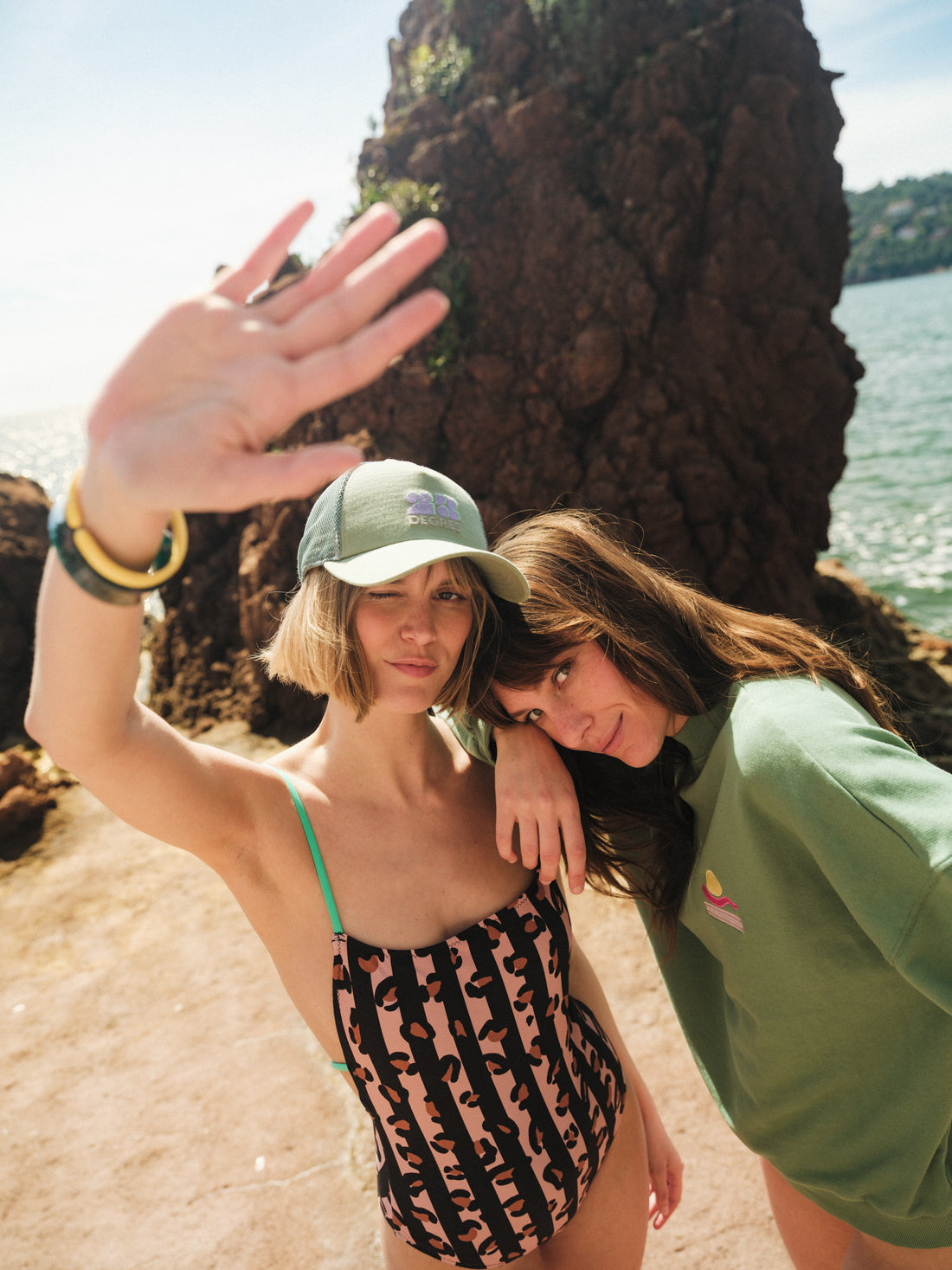 CASQUETTE ADULTE - SUNSHINE VERT CELADON