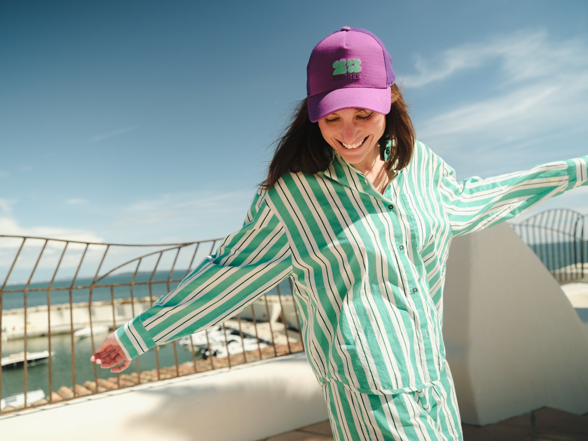 CASQUETTE ADULTE - SUNSHINE PRUNE