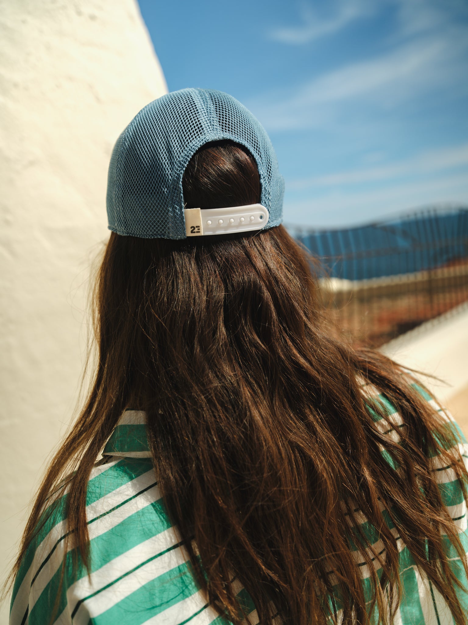 CASQUETTE ADULTE - SUNSHINE BLEU CELADON