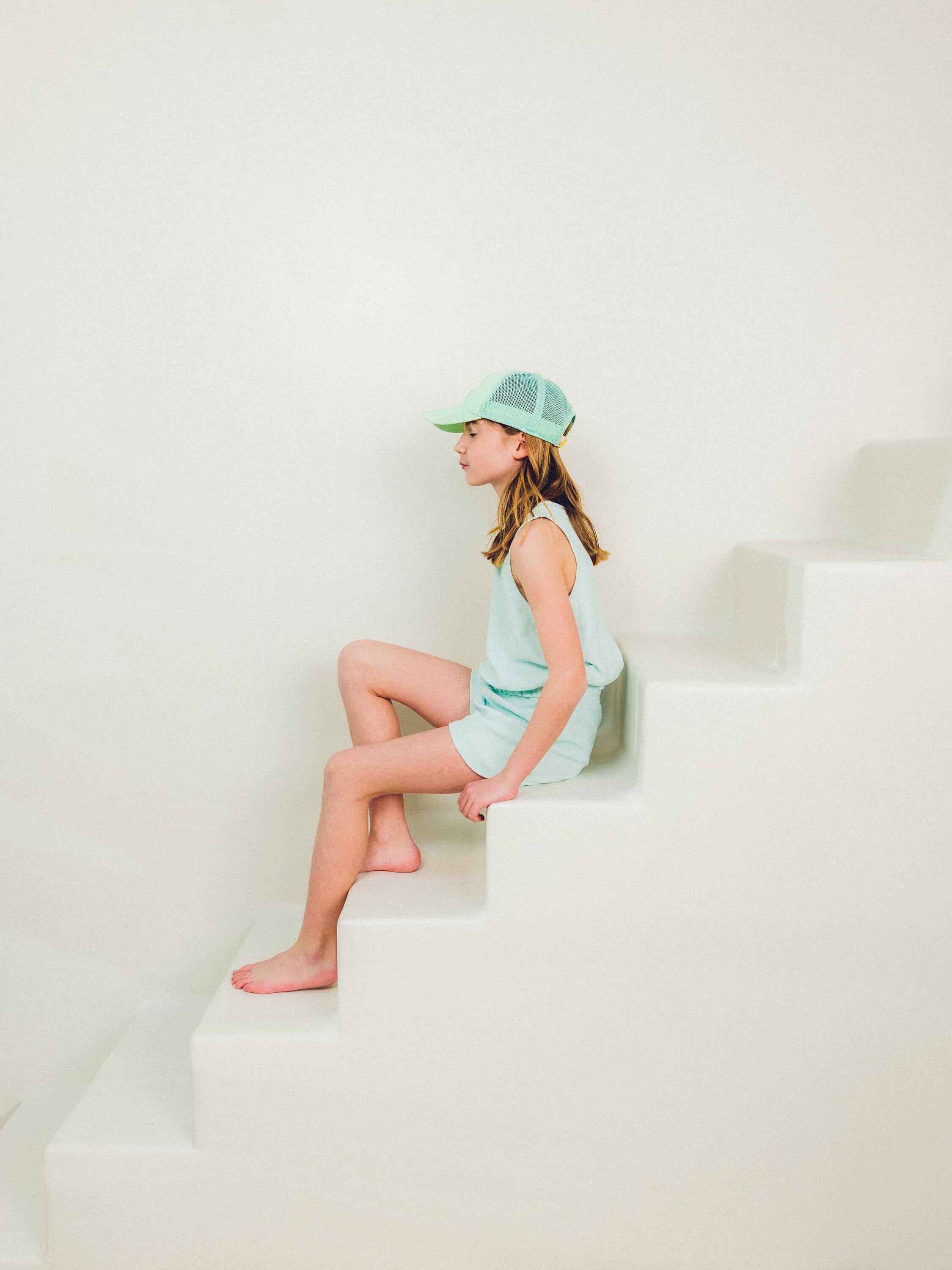 casquette vert menthe enfant 23 DEGRES