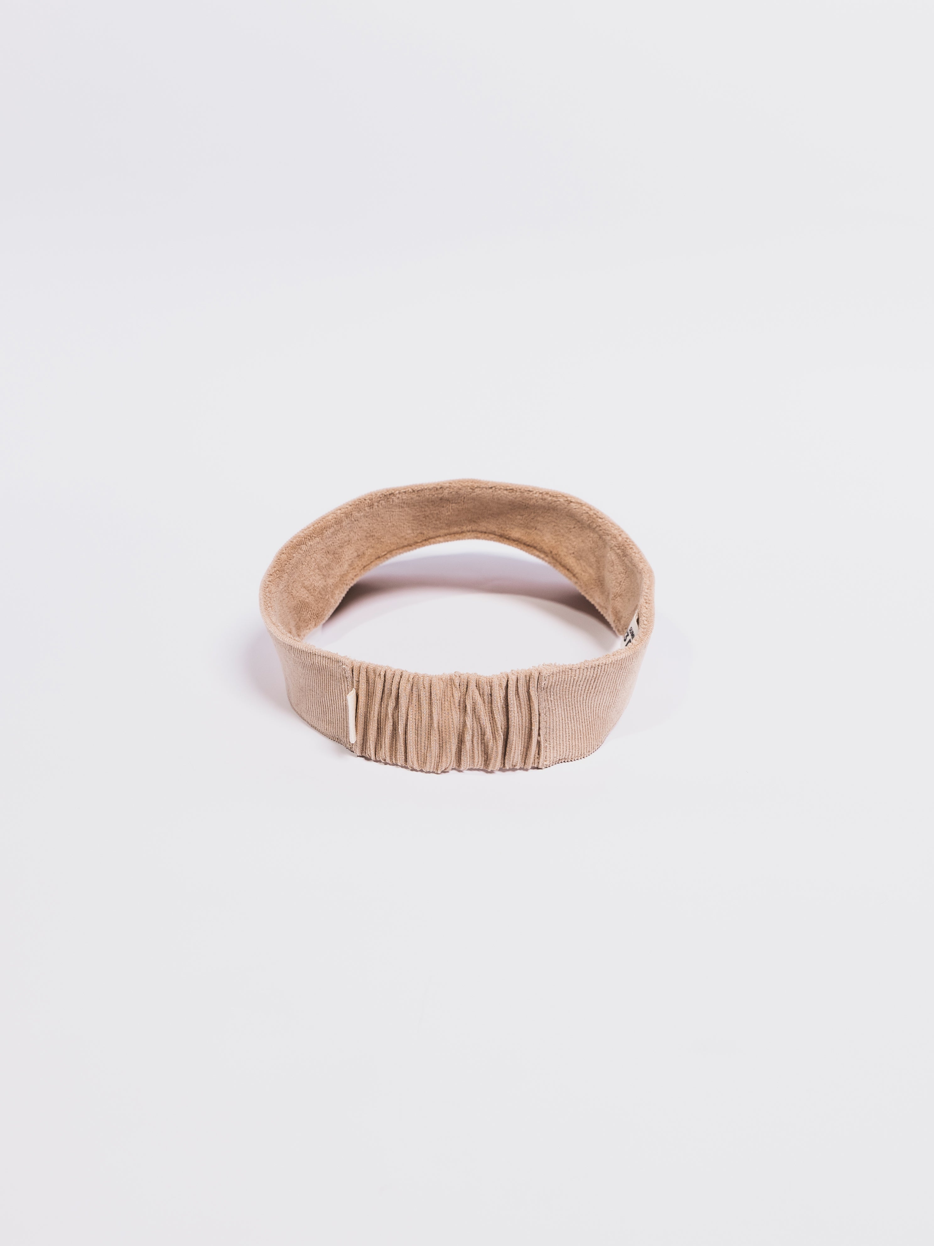 visière beige 23 DEGRES élastique au dos