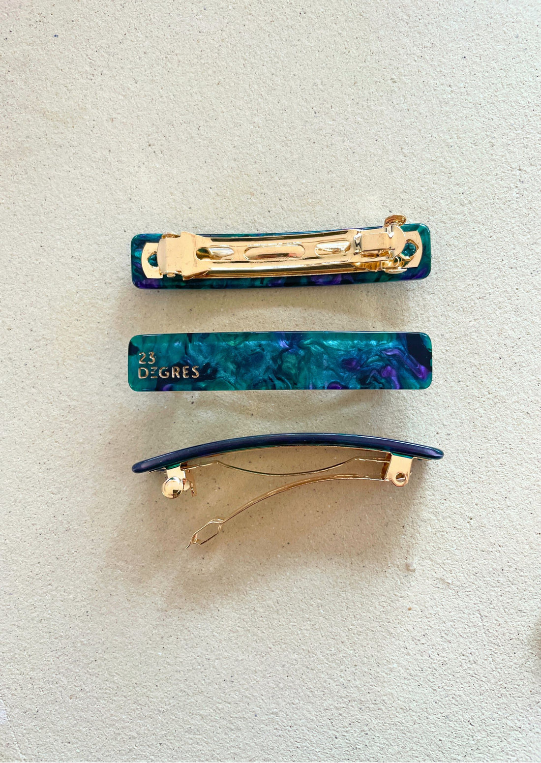 BARRETTE CLIC-CLAC SUNNY 6 cm - SUN2