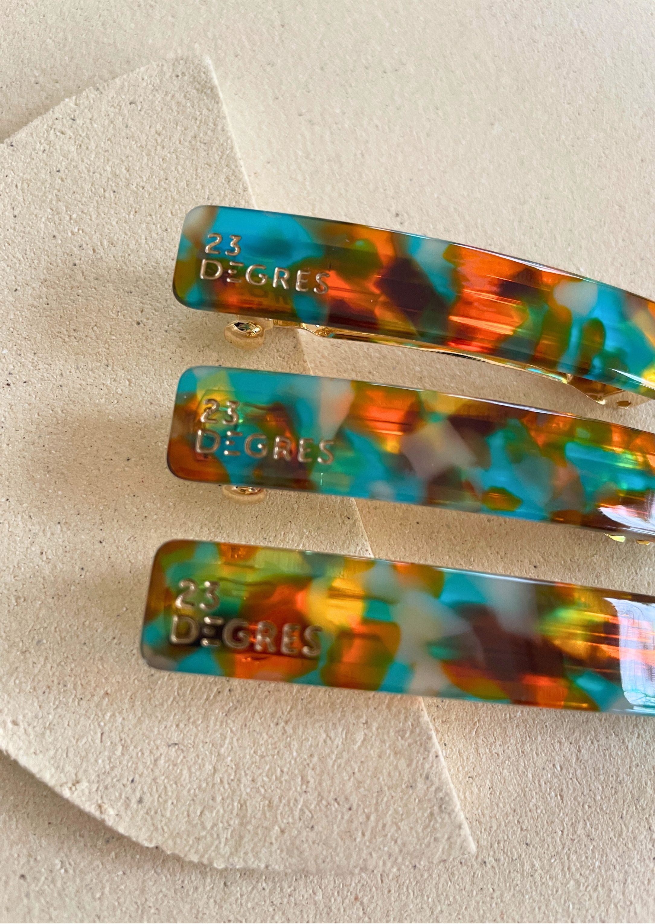 BARRETTE CLIC-CLAC SUNNY 6 cm - SUN25