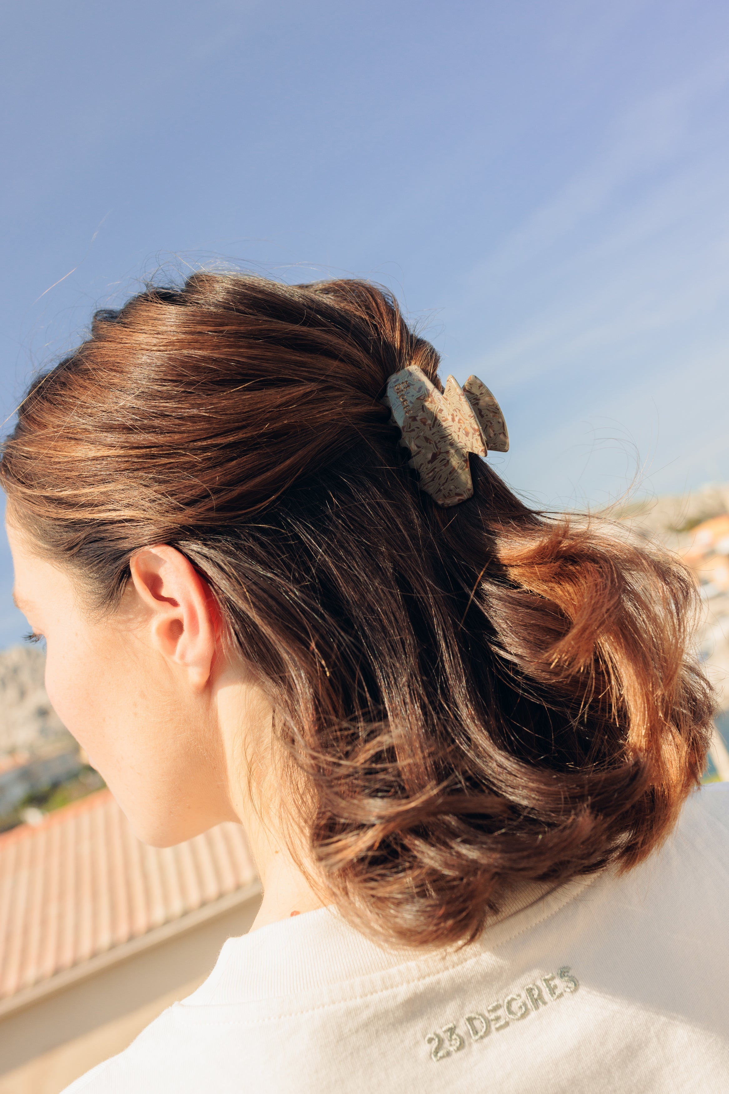 PINCE A CHEVEUX RECTANGLE