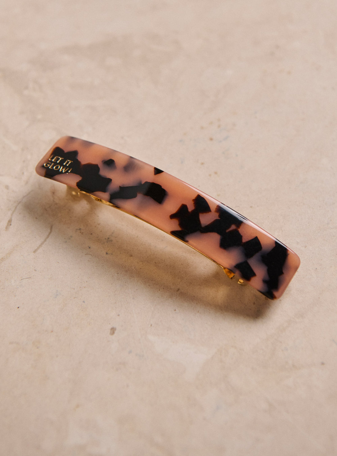 BARRETTE 9CM - ROSE - Petite Mendigote x 23DEGRES