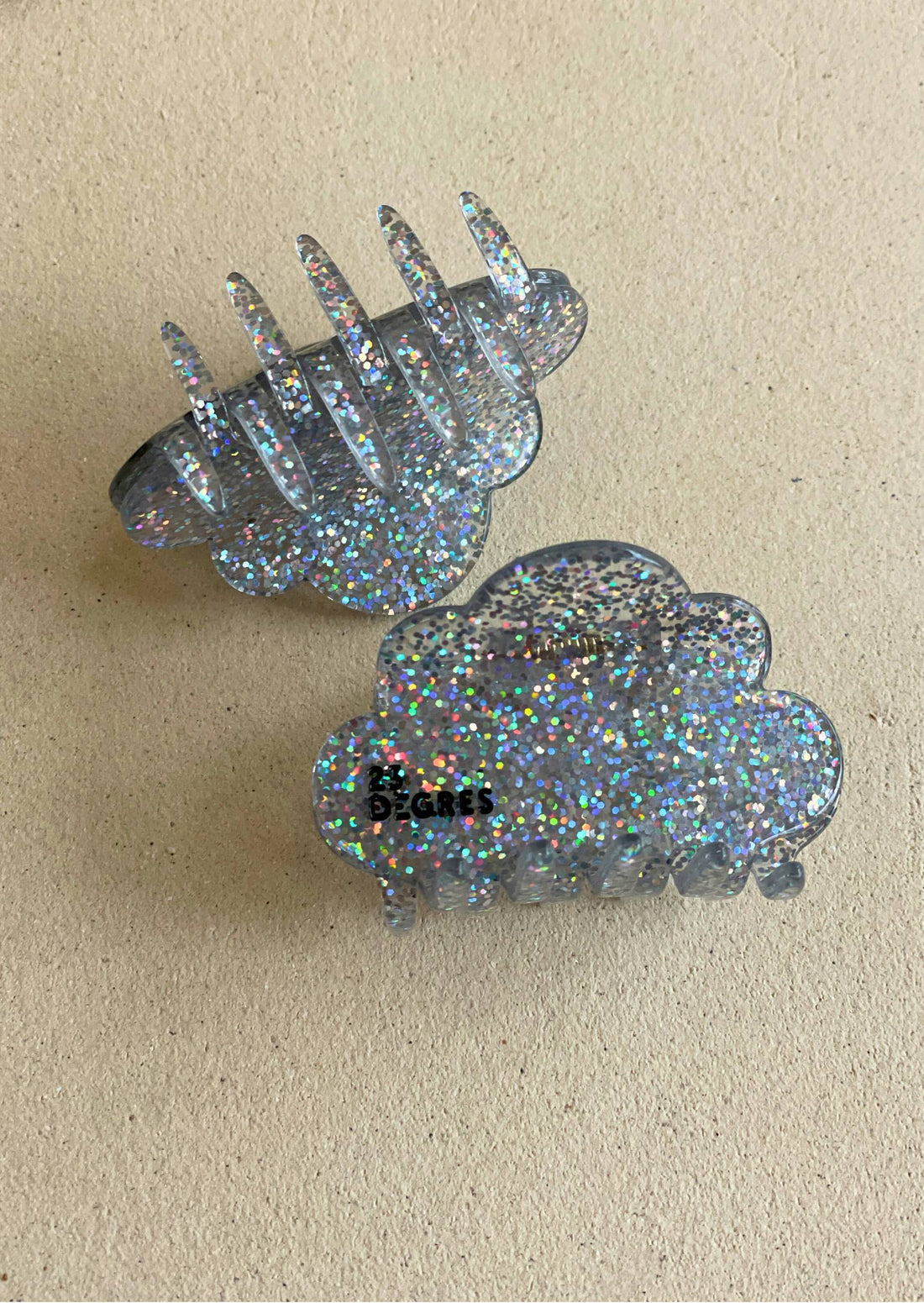 PINCE NUAGE - PAILLETTE ARGENTEE