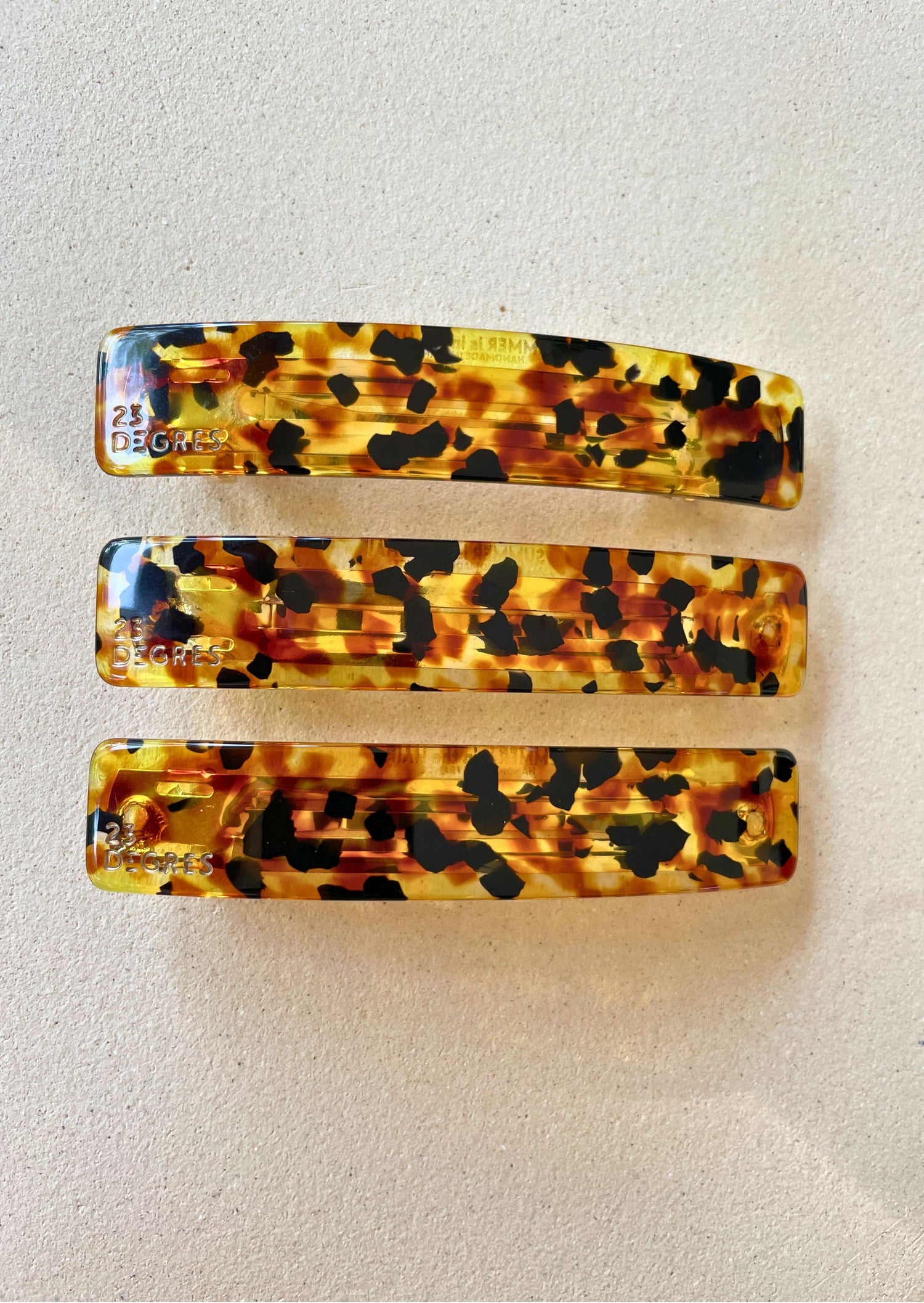 BARRETTE CLIC-CLAC SUNNY 9cm - SUN26