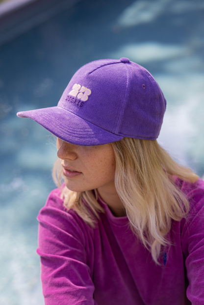 CASQUETTE VELOURS ADULTE - WINTER VIOLETTE - drop 2