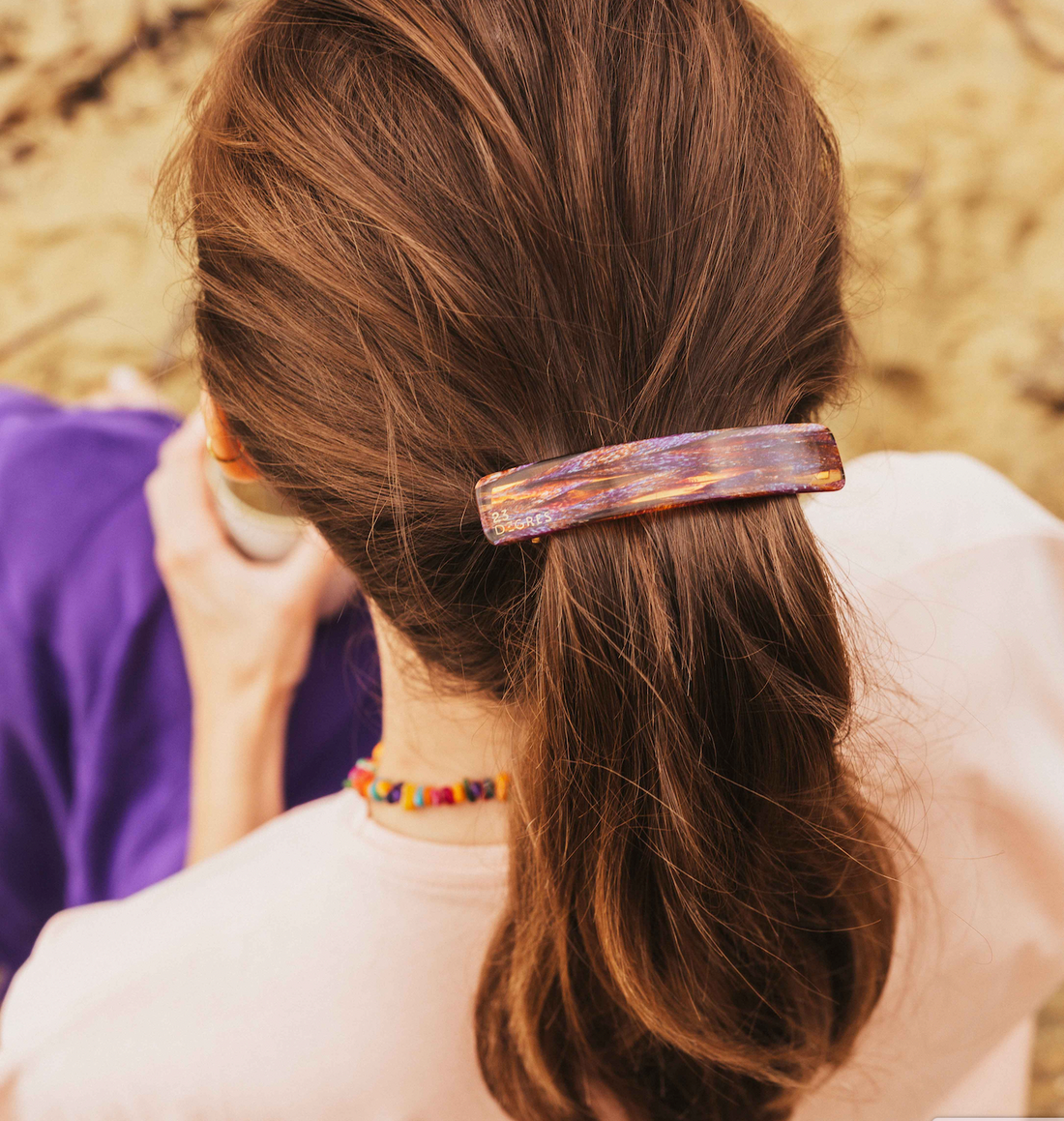 BARRETTE CLIC-CLAC SUNNY 9 cm - SUN5