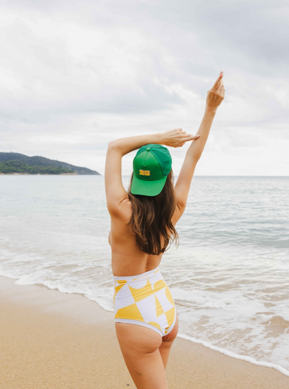 casquette verte eco-responsable