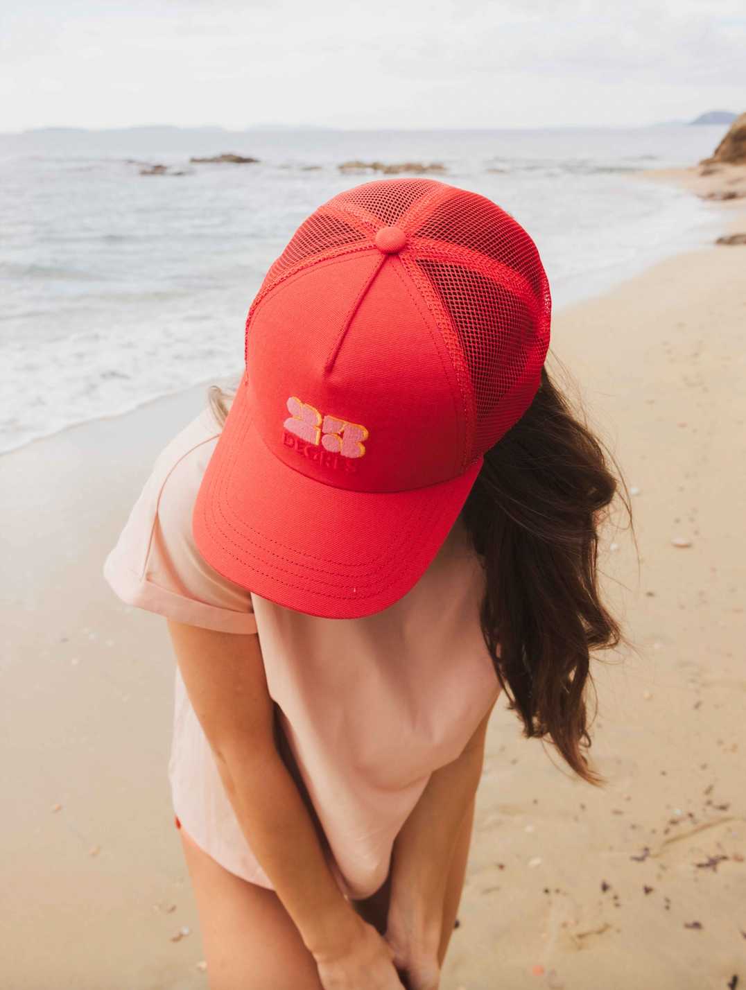 casquette eco-responsable rouge