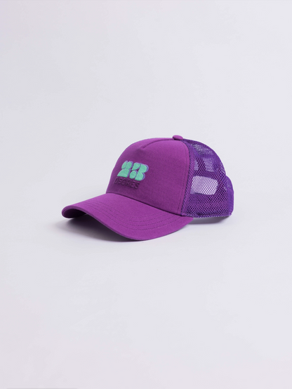casquette eco-responsable violette