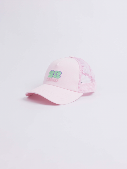 casquette rose pâle