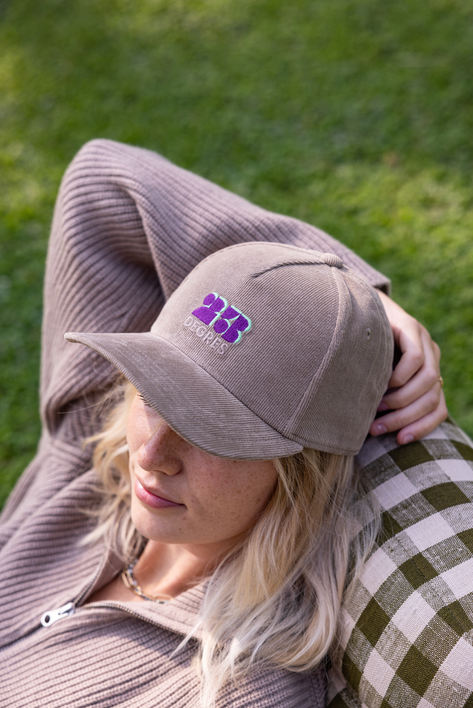 CASQUETTE VELOURS ADULTE - WINTER BEIGE - drop 2