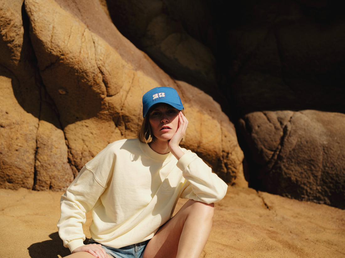 CASQUETTE ADULTE - SUNSHINE BLEUE