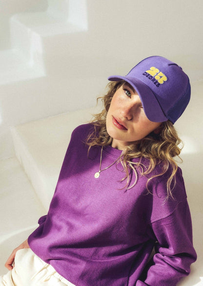 casquette violette 23 DEGRES