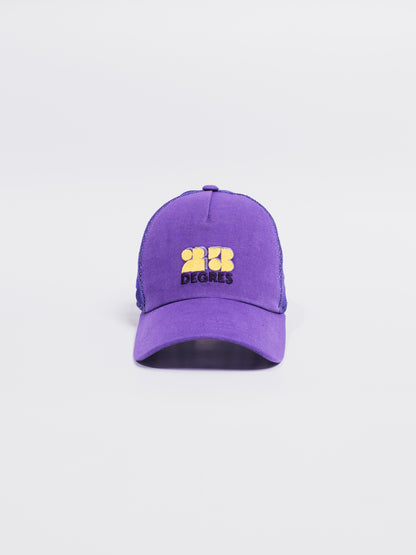 casquette violette trucker 23 DEGRES