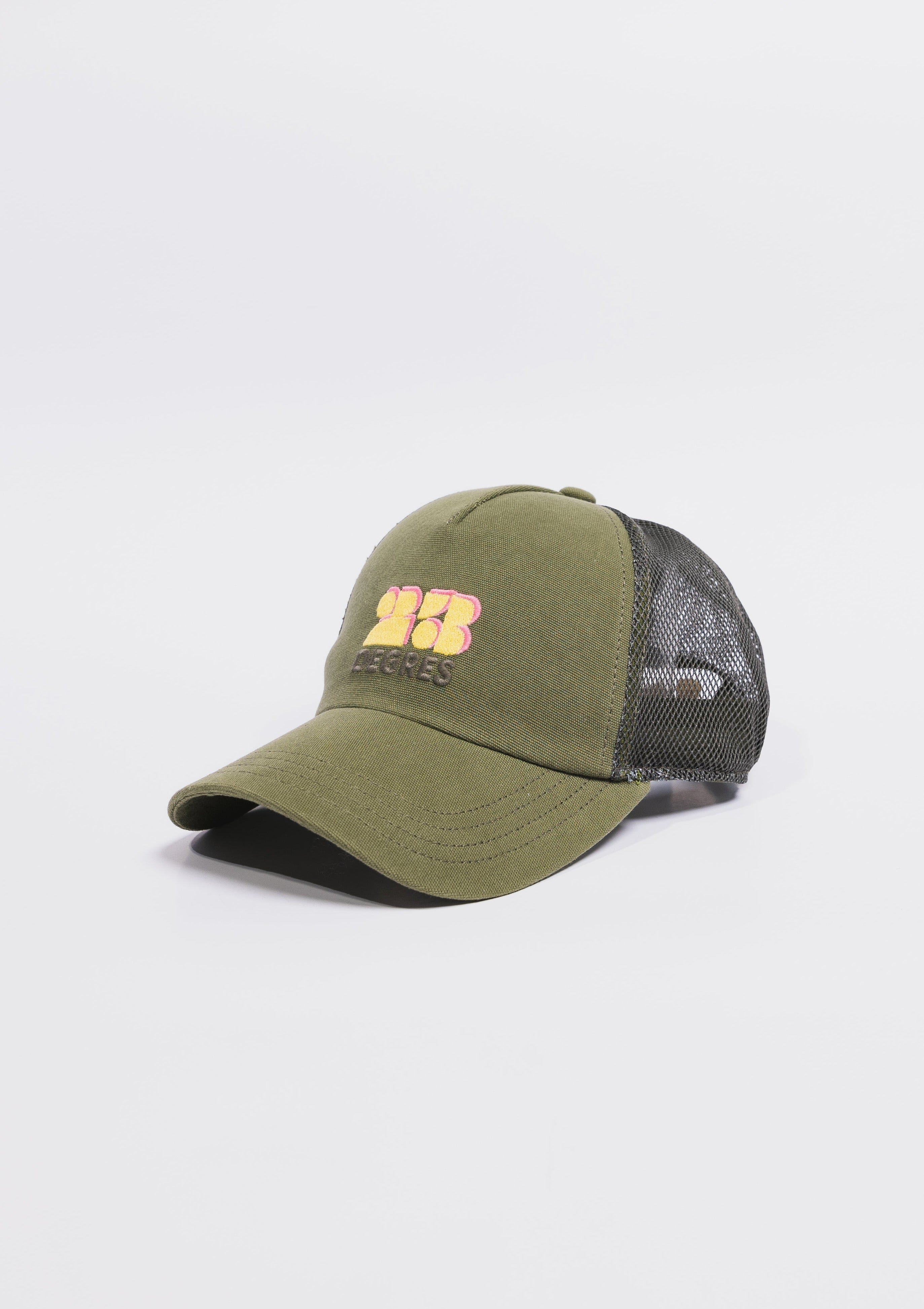 casquette kaki trucker éco-responsable