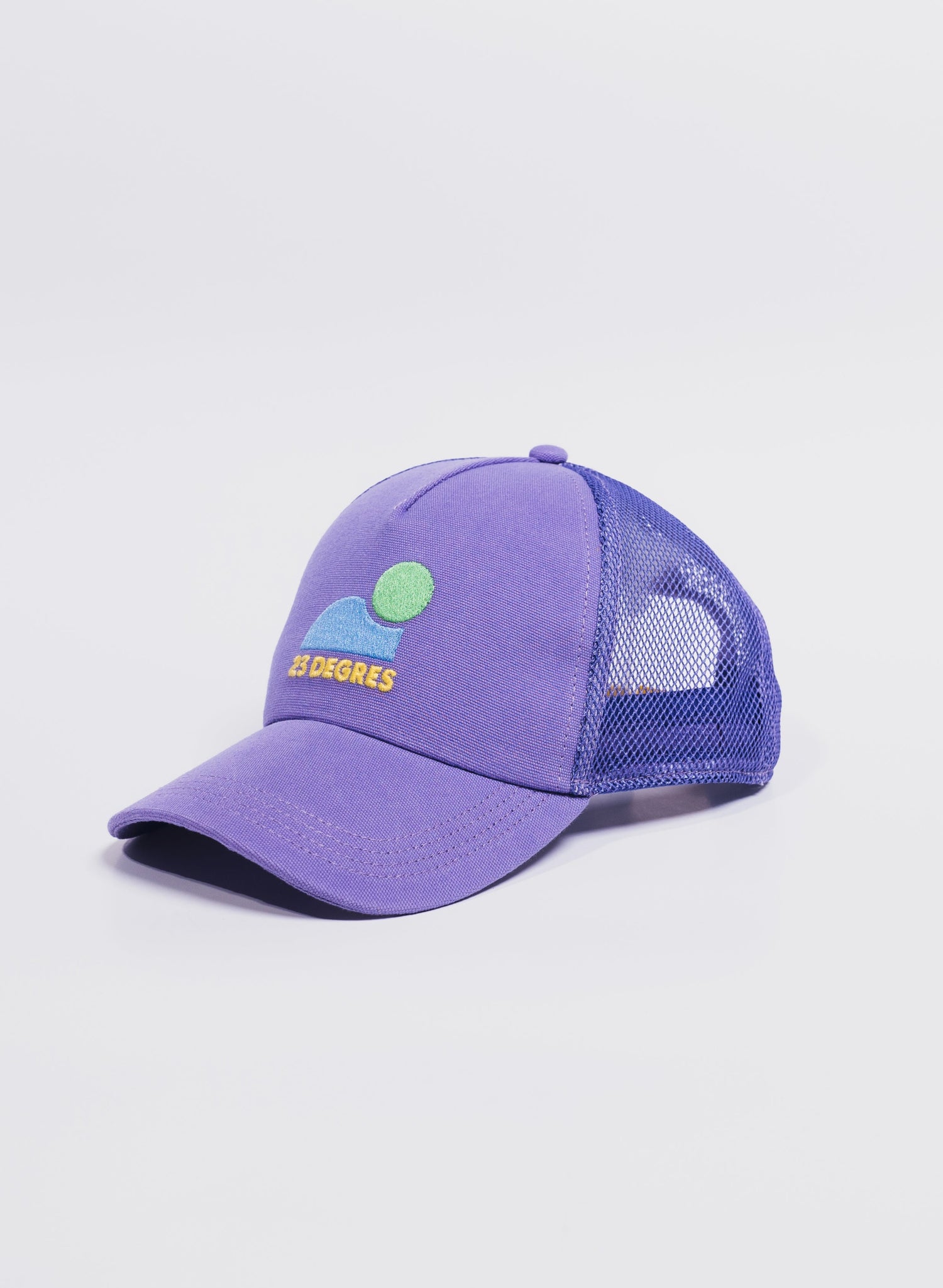 casquette violette trucker made in Portugal