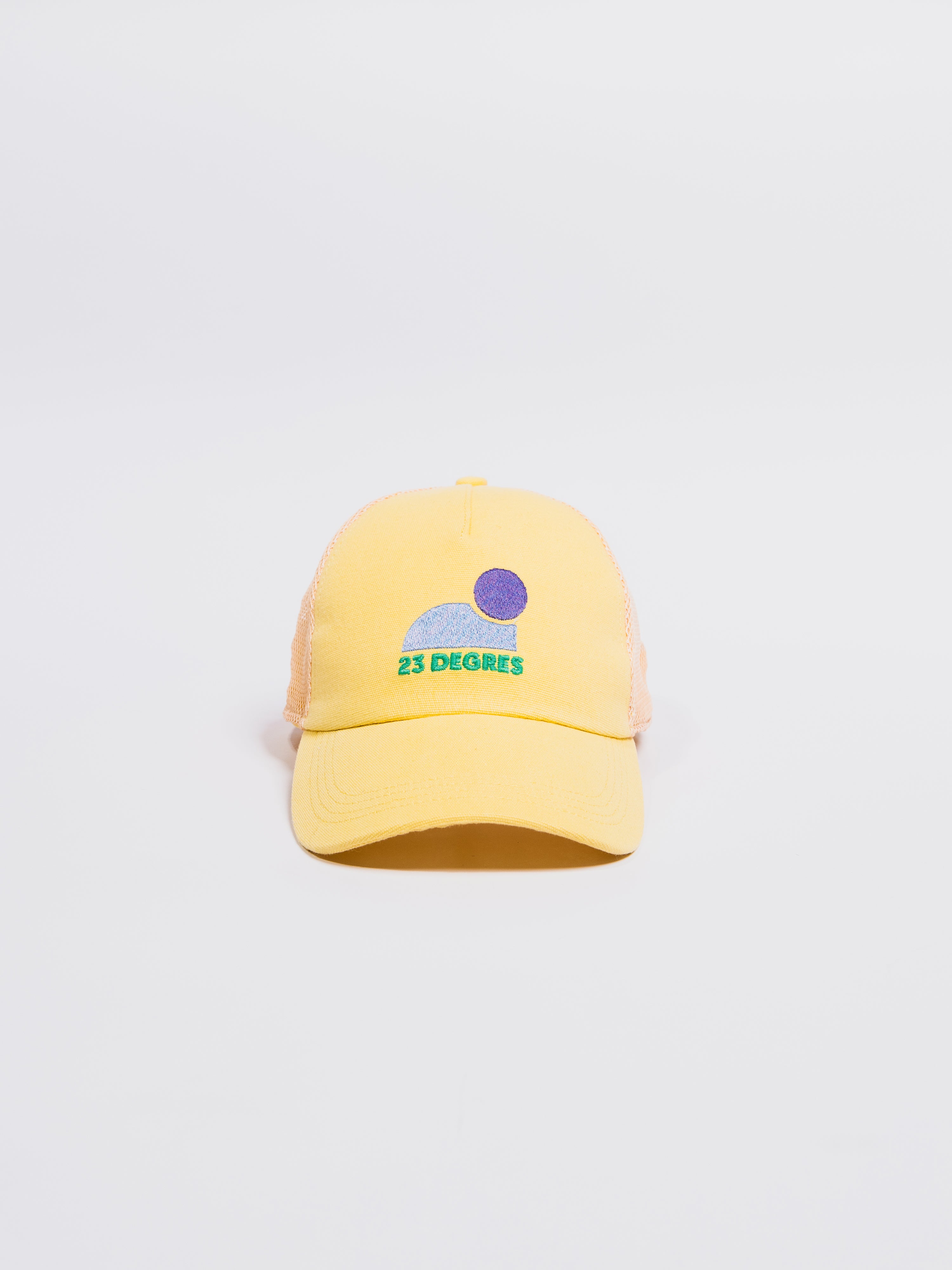 casquette jaune enfant 23 DEGRES