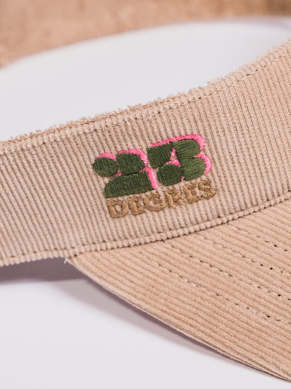 Logo visière beige 23 DEGRES