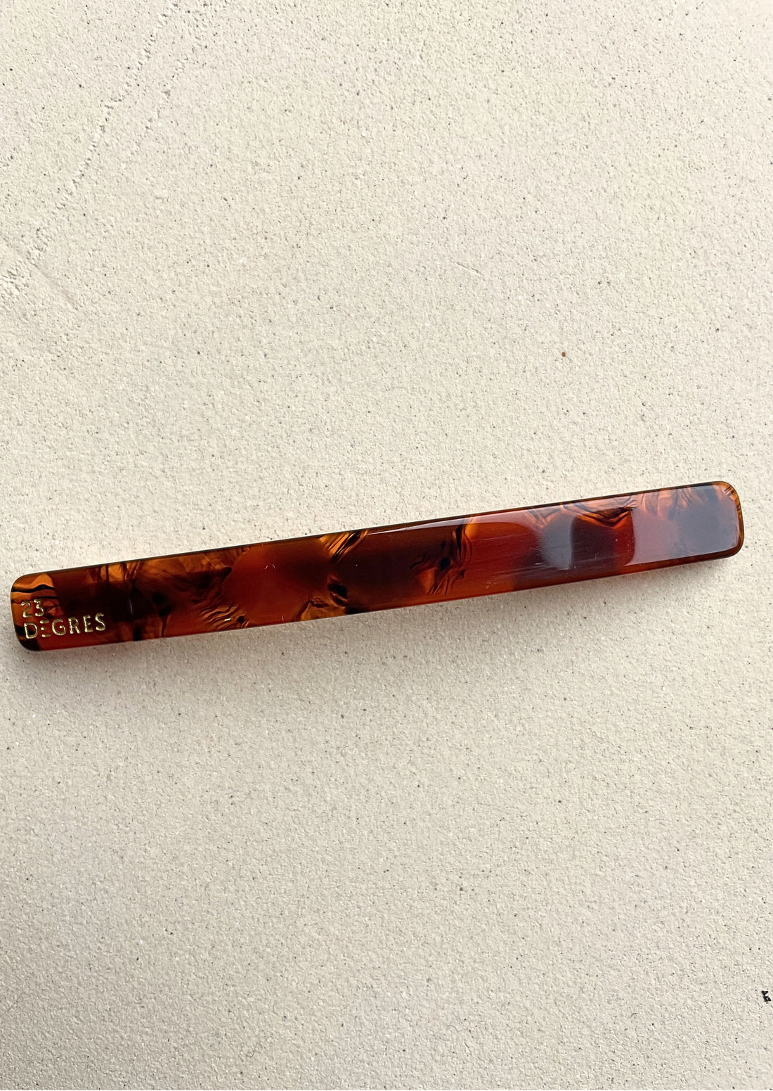 BARRETTE BÂTON NATURE 11 cm- SUN13