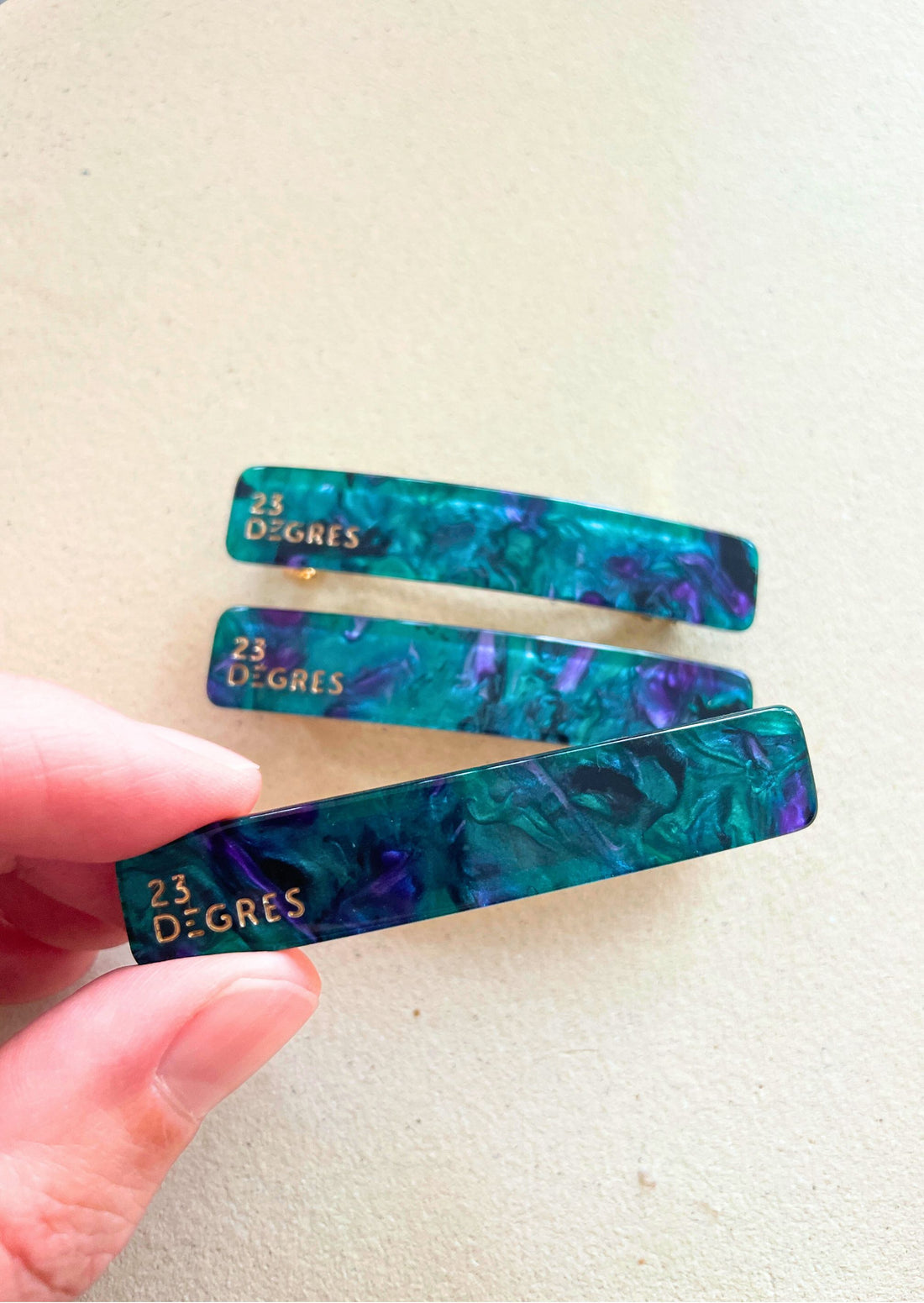 BARRETTE CLIC-CLAC SUNNY 6 cm - SUN2